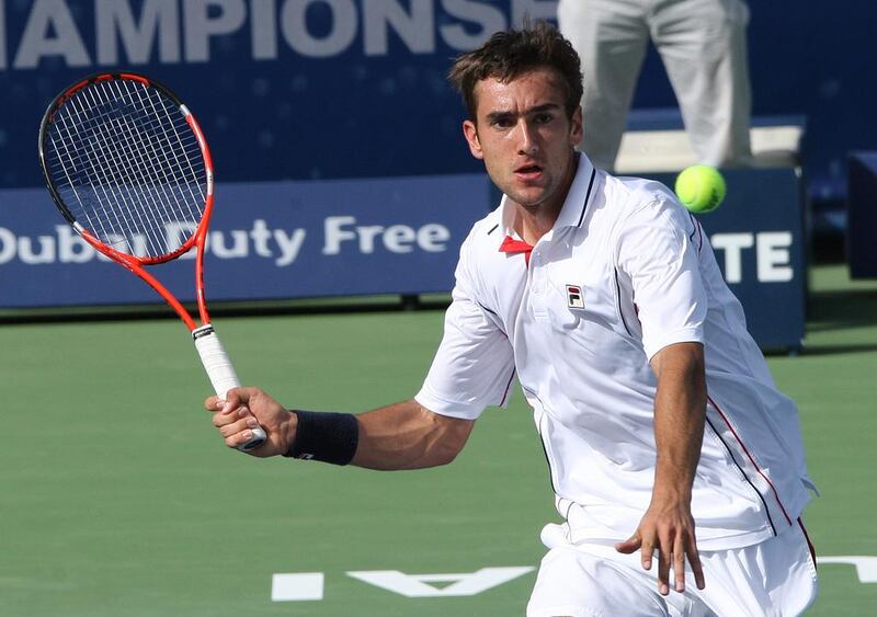 The ITF accepted Marin Cilic did not intend to take a banned substance for performance enhancement. Paulo Vecina / The National