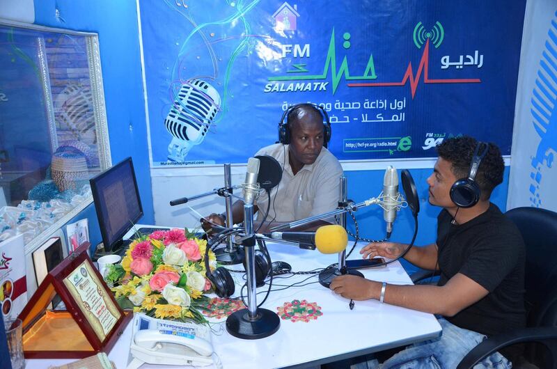 During epidemics or cyclones, local health officials turn to local radios to disseminate vital health information. Saeed Al Batati for The National.