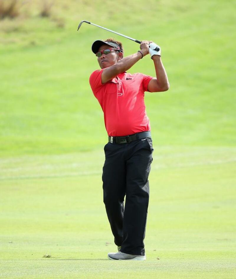 Thongchai Jaidee of Thailand hopes to continue his recent run of success on the European Tour during this week's HSBC Champions in Shanghai. Andrew Redington / Getty Images
