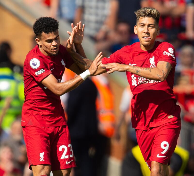 Roberto Firmino - 9. The Brazilian has been under fire but he answered his critics with aplomb, setting up three goals and scoring two while giving a masterclass of link play. He received a deserved ovation when Milner came on for him in the 69th minute. EPA