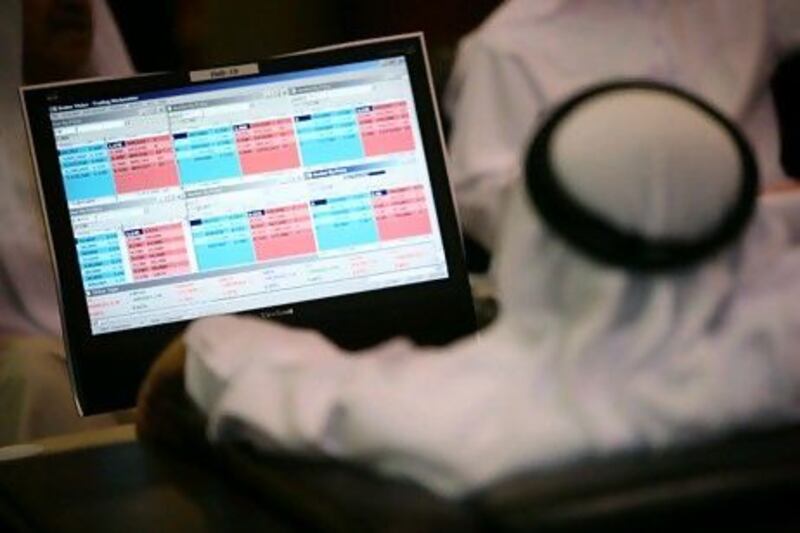 There are 59 brokerages operating in the UAE, down from 110 last year, according to the regulator's website. Amy Leang / The National