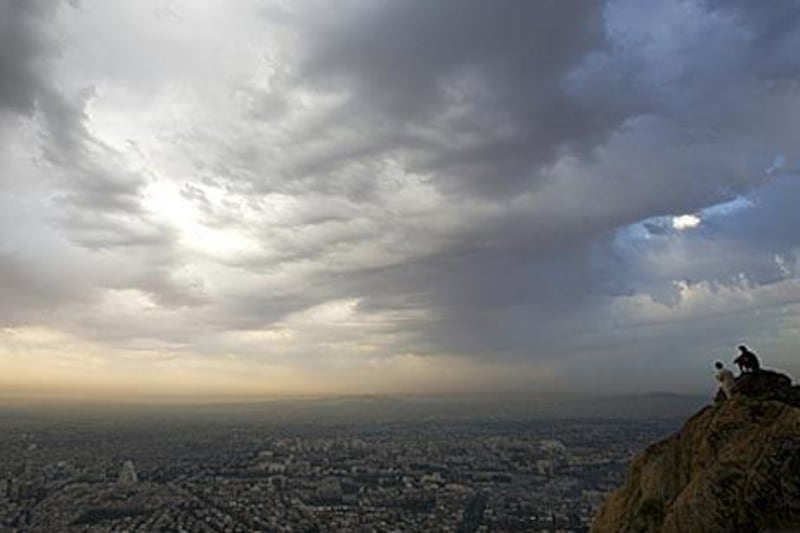 The view over Damascus from Qasiun mountain. Absolute Adventure is offering a comprehensive tour of Syria.