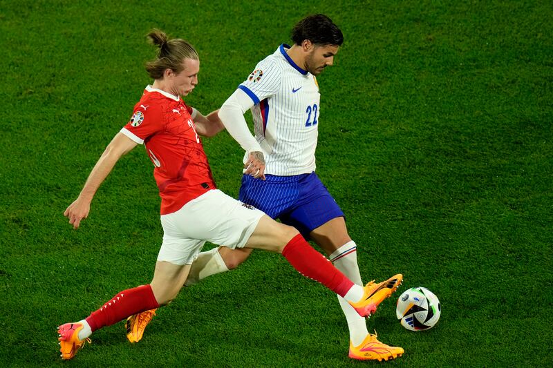 (On for Grillitsch, 60') A very lively introduction. Showed sharp footwork as he tried to dance into French box soon after coming on. Swung a dangerous free kick into box. Definitely increased Austria's threat levels. AP