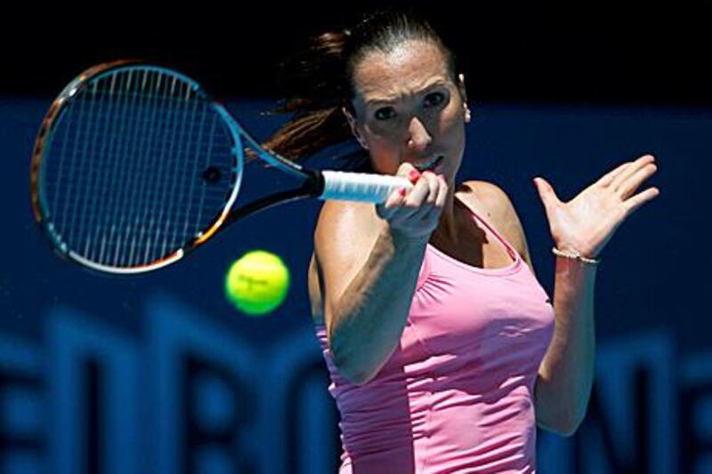 Jelena Jankovic makes the first big exit from the Australian Open.