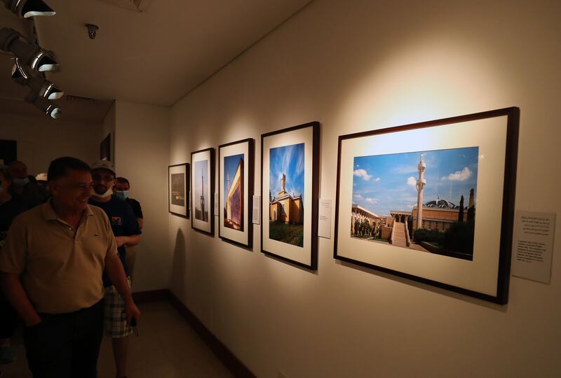 The exhibits cover different periods of Islamic history.