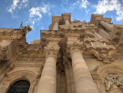 Cathedral de Syracuse is an ancient Catholic church. Melinda Healy