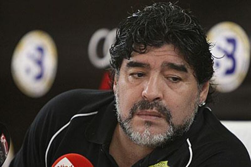 Diego Maradona says Nicolas Anelka is a pillar of the Chelsea team and will not be coming to the UAE to play for Al Wasl.