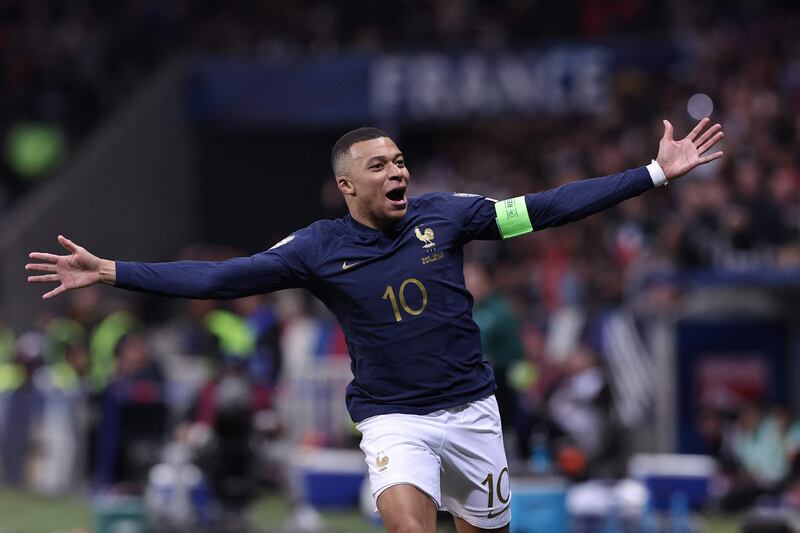 Kylian Mbappe will join Real Madrid next month before heading off to Euro 2023 with France. AFP