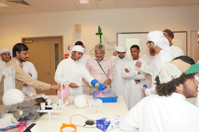 UAE students with high math and science scores are part of practical workshops and maths programmes led by  professors of the Indian Institute of Technology, Delhi that will launch an engineering college in Abu Dhabi next year. 
