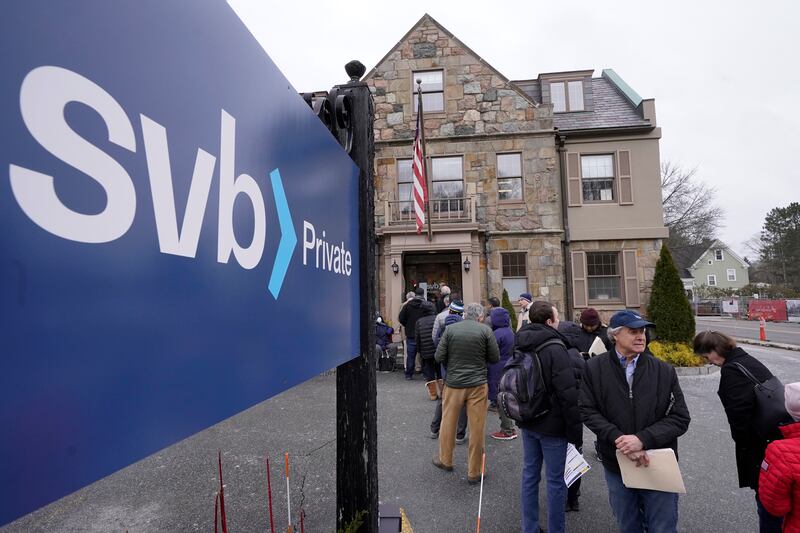 Silicon Valley Bank failed after depositors hurried to withdraw money this week amid concerns about the bank’s health. AP Photo