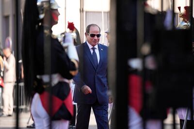 The arrival of Mr El Sisi to power in Egypt renewed tensions with Iran. AFP