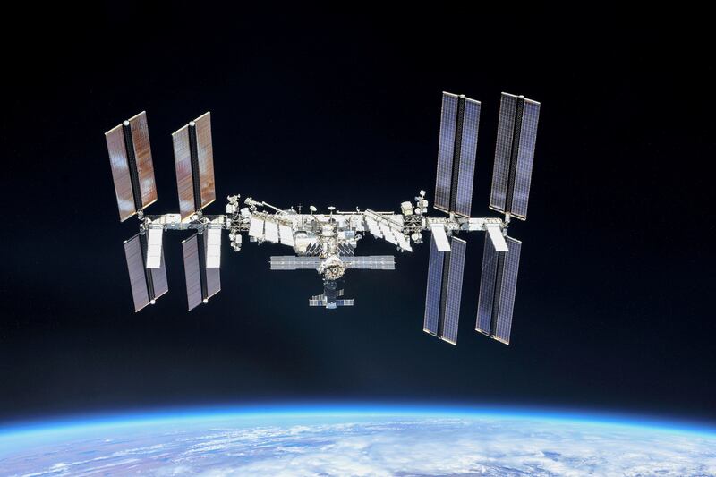 The International Space Station has Americans and Russians in its crew. Reuters