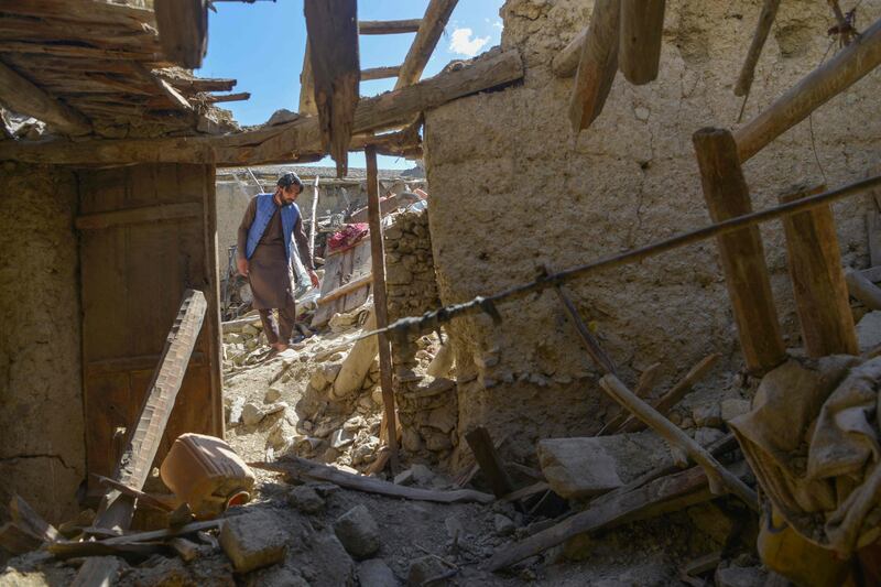 The 5. 9-magnitude quake struck hardest in the rugged east along the border with Pakistan, killing more than 1,000 and leaving thousands homeless. AFP