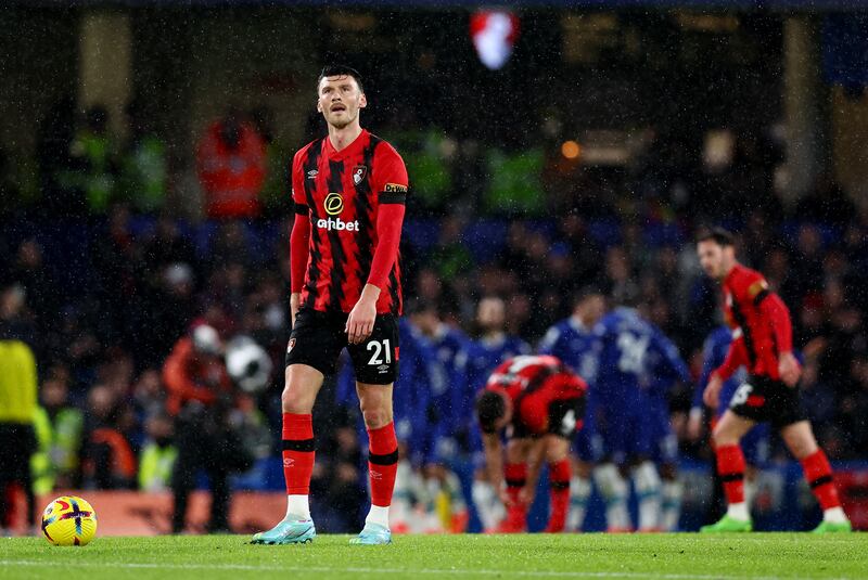 Kieffer Moore - 4. Lost the ball too easily before the end of the first half and struggled to really make his mark on the game.
Reuters