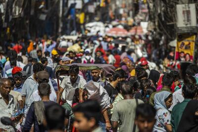 Sadar Bazaar in New Delhi. Bloomberg