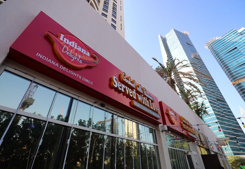 Indiana Delights, on the mezzanine level, boasts a colourful store front.