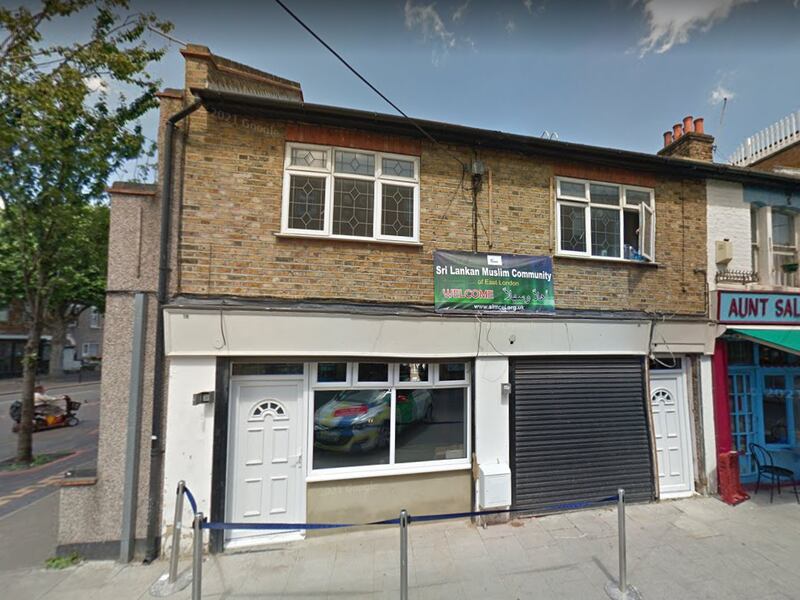 The Sri Lankan Muslim Centre in East London. Photo: Google