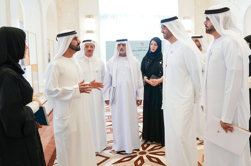 ABU DHABI, 21st October, 2018 (WAM) -- The UAE Cabinet, chaired by His Highness Sheikh Mohammed bin Rashid Al Maktoum, the Vice President, Prime Minister and Ruler of Dubai, approved the National Policy for Senior Emiratis to reflect the directions of President His Highness Sheikh Khalifa bin Zayed Al Nahyan, to cater for all segments of the UAE society and ensure senior citizens' wellbeing as part of UAE Vision 2021 and UAE Centennial Strategy 2071.