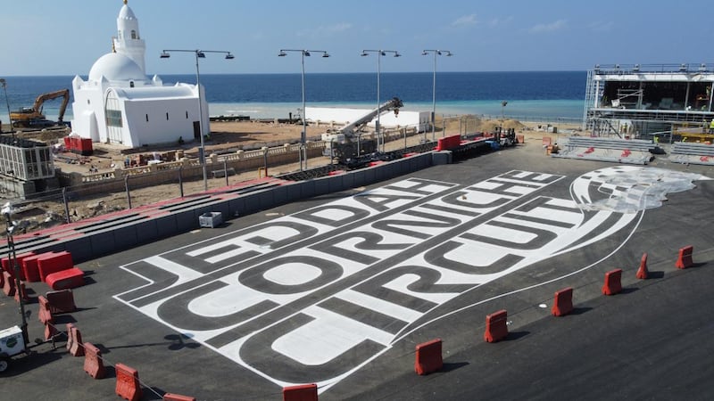 More than 300 engineers from various disciplines have been involved in the construction of the Jeddah Corniche Circuit.