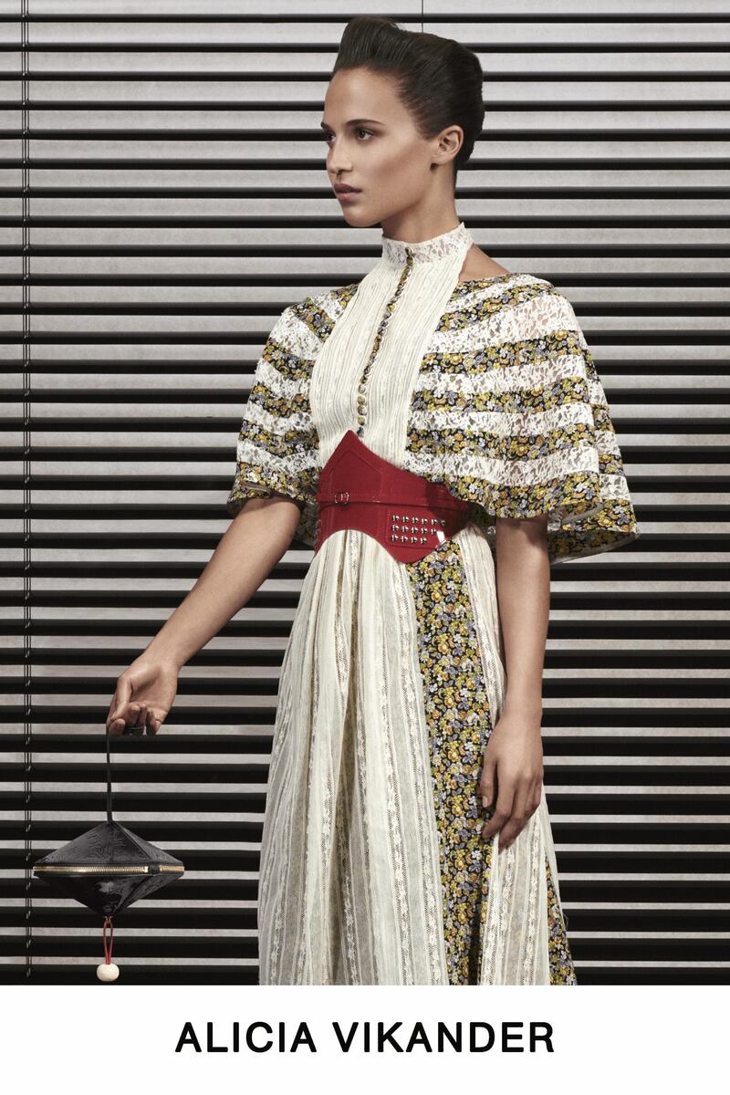 Alicia Vikander for Louis Vuitton pre-fall 2019