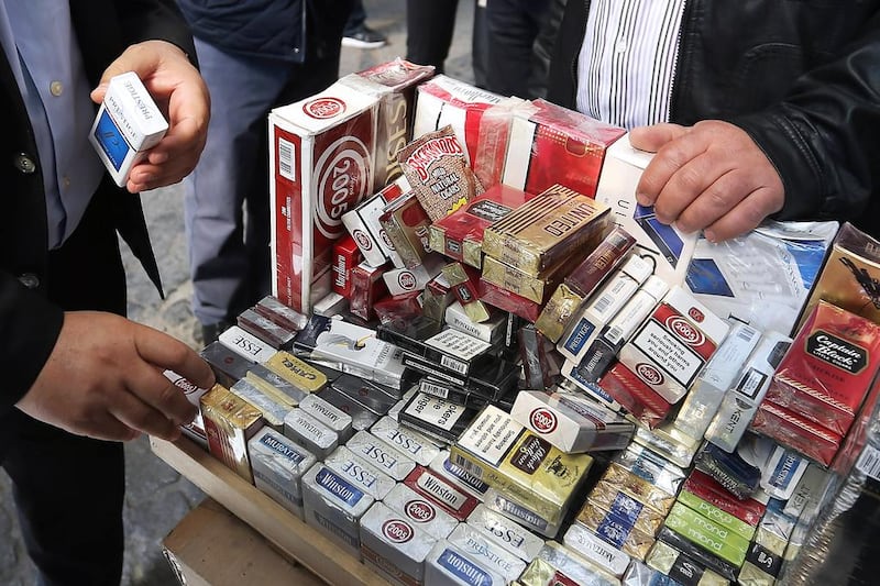Cigarettes for sale in Istanbul, Turkey. Delores Johnson / The National