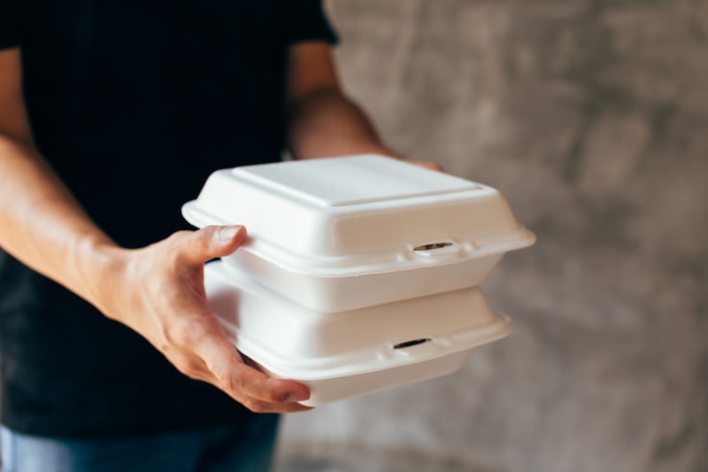 Single-use Styrofoam products are to be banned under the green initiative. Getty Images
