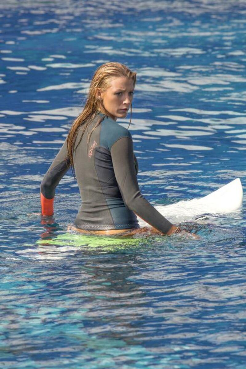 Blake Lively plays a surfer menaced by a shark in The Shallows. Vince Valitutti / CTMG