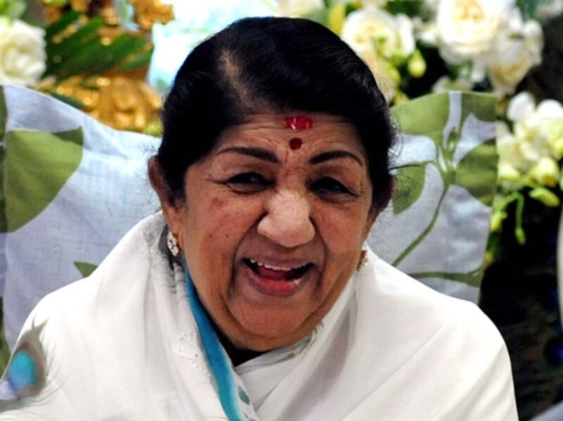 Lata Mangeshkar has been in hospital after contracting Covid-19. AFP