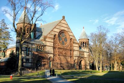 B7CHN8 Alexander Hall on the Campus of Princeton University in Princeton New Jersey