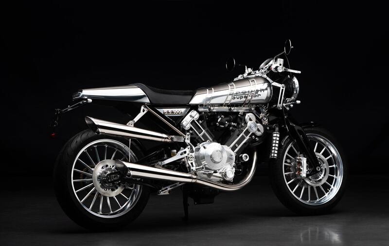 The Brough Supeior SS100 Bert le Vack edition. Courtesy Brough Superior