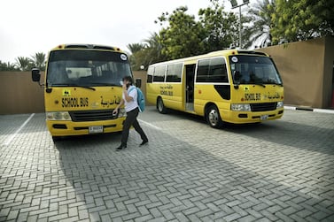 Schools reopened across the country in August. Shruti Jain / The National