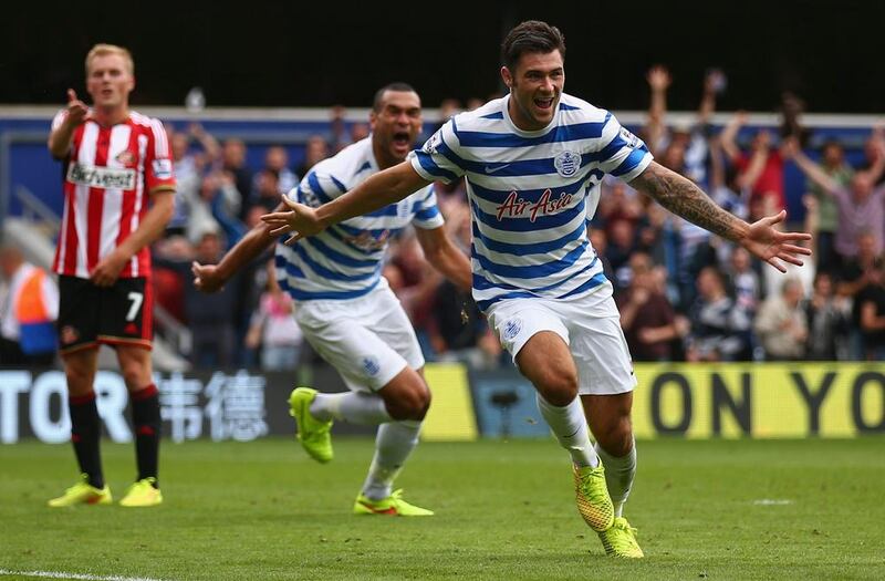 Charlie Austin provided Queens Park Rangers their first goal of the season. Paul Gilham / Getty Images