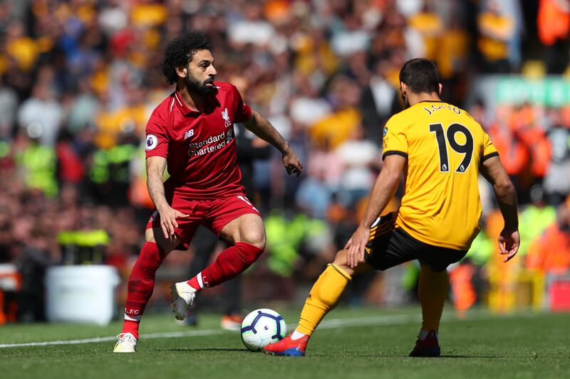 2018-19: Liverpool beat Wolves 2-0, but still come up short. Getty