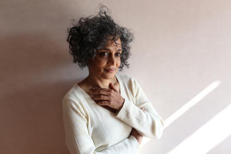 Author Arundhati Roy. Photo by Mayank Austen Soofi