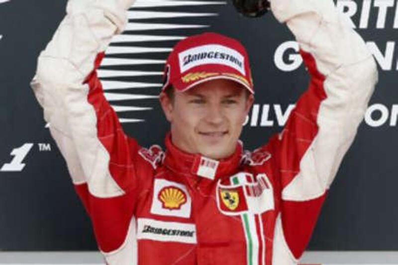 Kimi Raikkonen won the 2007 British Grand Prix.