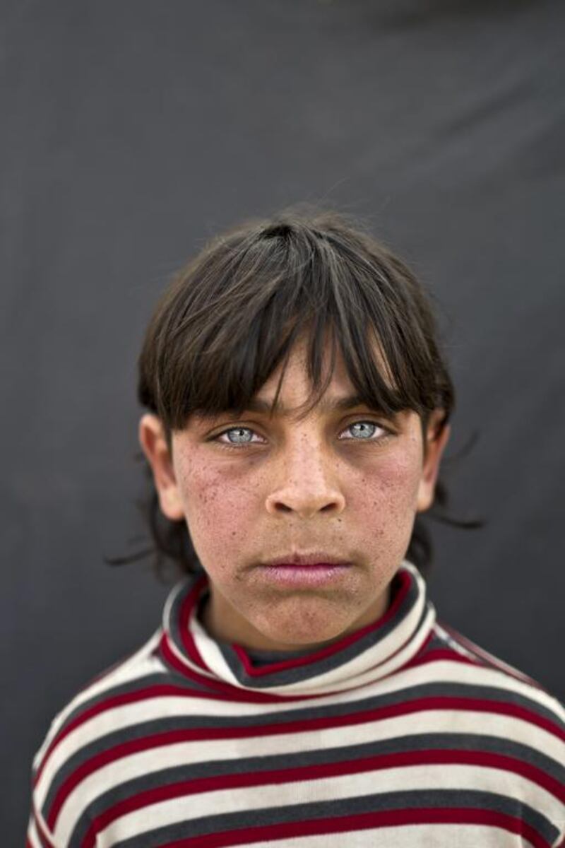 Rakan Raslan, 11, from Hama, Syria. “I used to go to the school back in Hama, ” Raslan said. “I used to have friends there. Our home was destroyed in the war and we had to flee to Jordan.” Rakan said that without an education, his future is in doubt. “The best I can become is a driver,” he said.