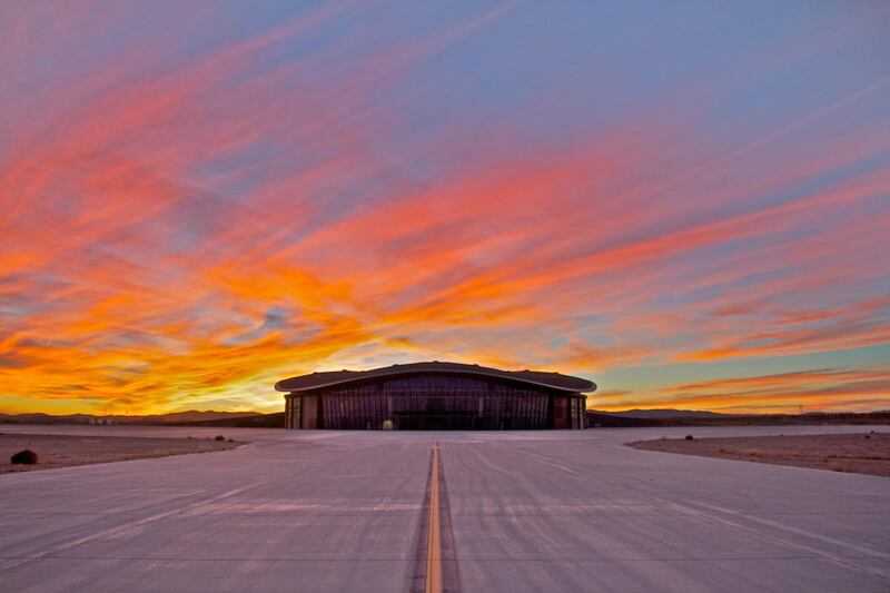 Spaceport America was once home to Virgin Galactic’s mother craft ‘White Knight Two’ and ‘SpaceShipTwo’. Courtesy Spaceport America