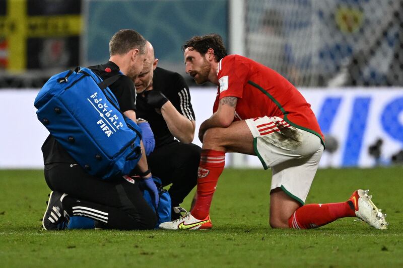 Joe Allen – 5. Restored to the starting lineup and provided a reliable screen in front of the defence while Wales defended in bulk. Almost capped his display with his side’s best efforts of the first half, but was unable to keep pace with the game as Southgate’s men stepped up through the gears.  AFP