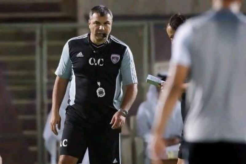 Cosmin Olaroiu wants better from his Al Ain side after their losing start to the season.