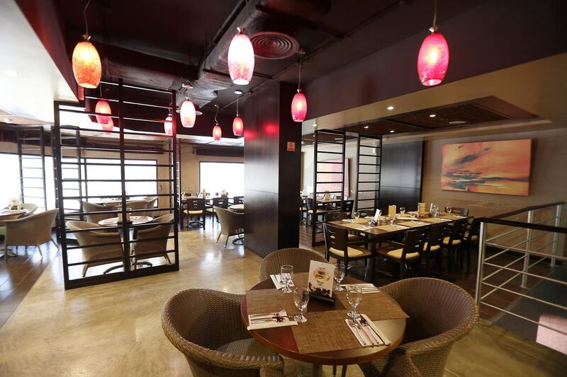 Wonton House says the restaurant was designed with a vision and understanding of the principals of feng shui. Pawan Singh / The National