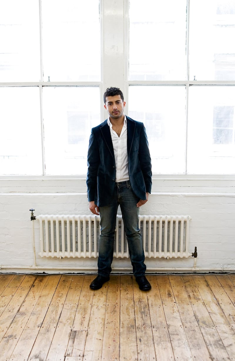 London, August 14 2008. Fashion label Qasimi director Khalid Alqasimi poses for portraits in the company's East London studio. (Matt Crossick) *** Local Caption ***  MC_Qasimi021.JPG