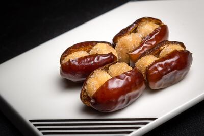Dates can be paired with nuts, chocolates, candied peels to bring out their flavour. Courtesy The Date Room