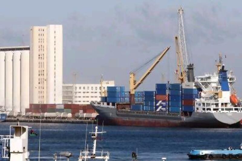 In 2010, Dubai exported Dh3.5 billion of goods to Libya and received Dh4.1bn in return. AFP