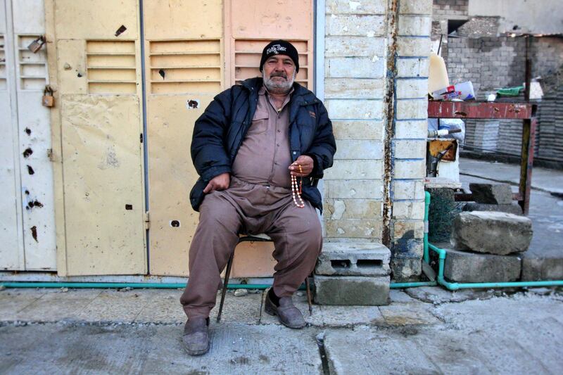 IRAQ-MOSUL_S TWO GOVERNORS-PICTURED-Mohammad Zaki Abdulrahman sells petrol to support his family. Charlie Faulkner for The National