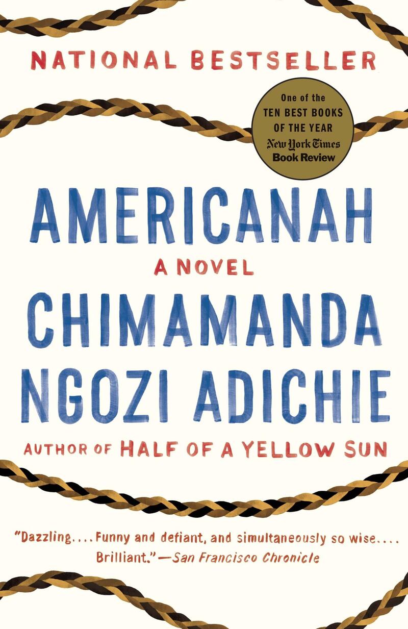 Americanah by Chimamanda Ngozi Adichie. Courtesy Penguin Random House