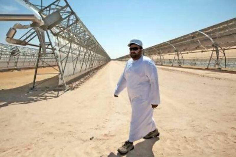 Spain's Abengoa and France's Total have boosted Shams 1, says Yousif Al Ali, general manager of Shams Power Company. The National