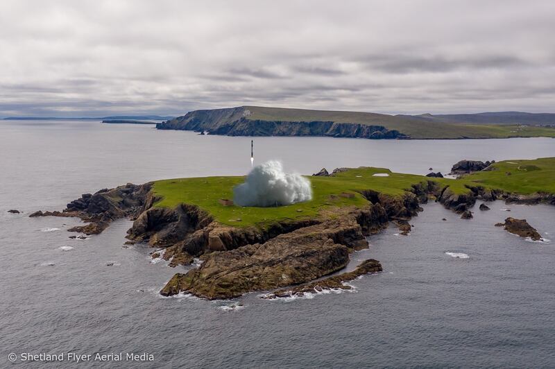 A rendering of the site for the SaxaVord spaceport in Scotland's Shetland Islands. Photo: SaxaVord UK Spaceport