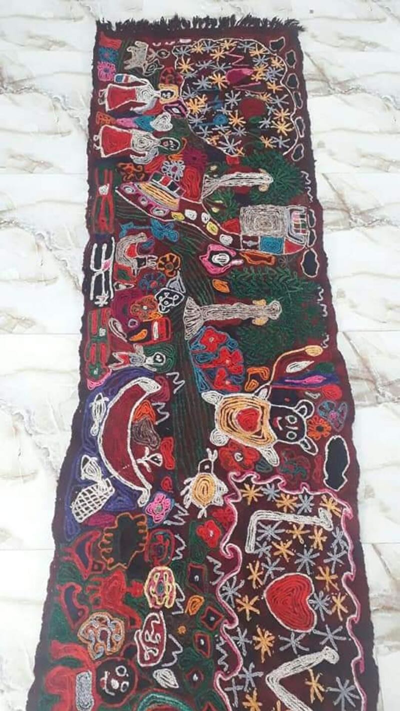 Each area in Iraq uses different techniques, designs and motifs