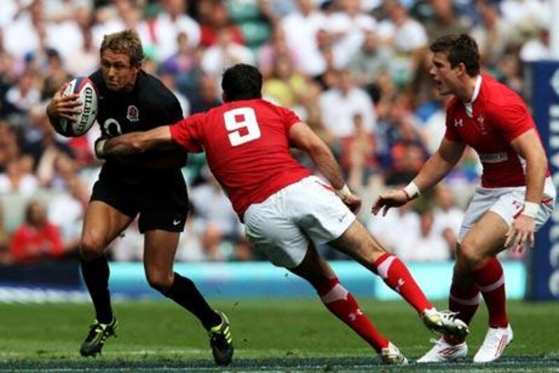 Jonny Wilkinson was man of the match for England.