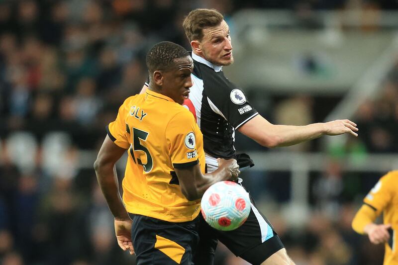 Willy Boly – 5. Not at his best as he toiled with the pace and winding moves of Saint-Maximin, which he finally got to terms with in the last 10 minutes. AFP